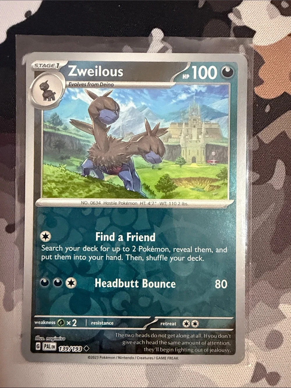Zweilous & Hydreigon Pokémon Evolution Reverse Holo Card Lot 🐉 | 3 Cards ✨5/$25